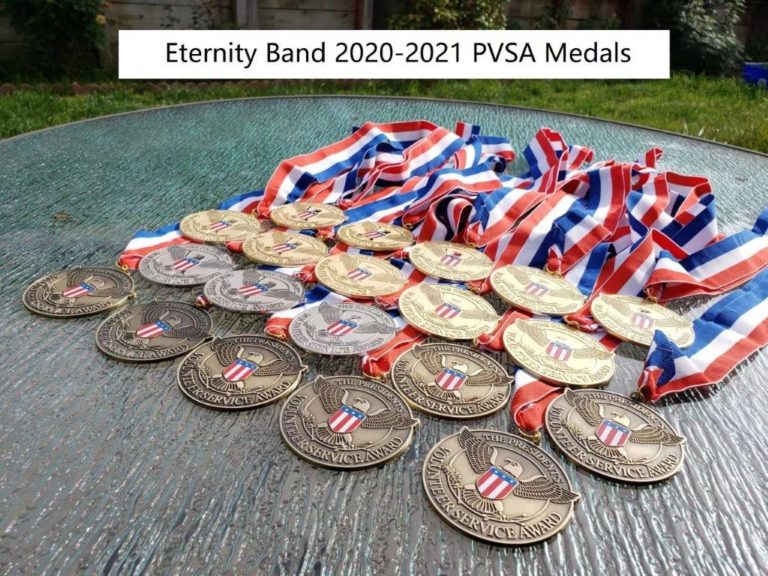 Eternity Band 2020-2021 PVSA Medals