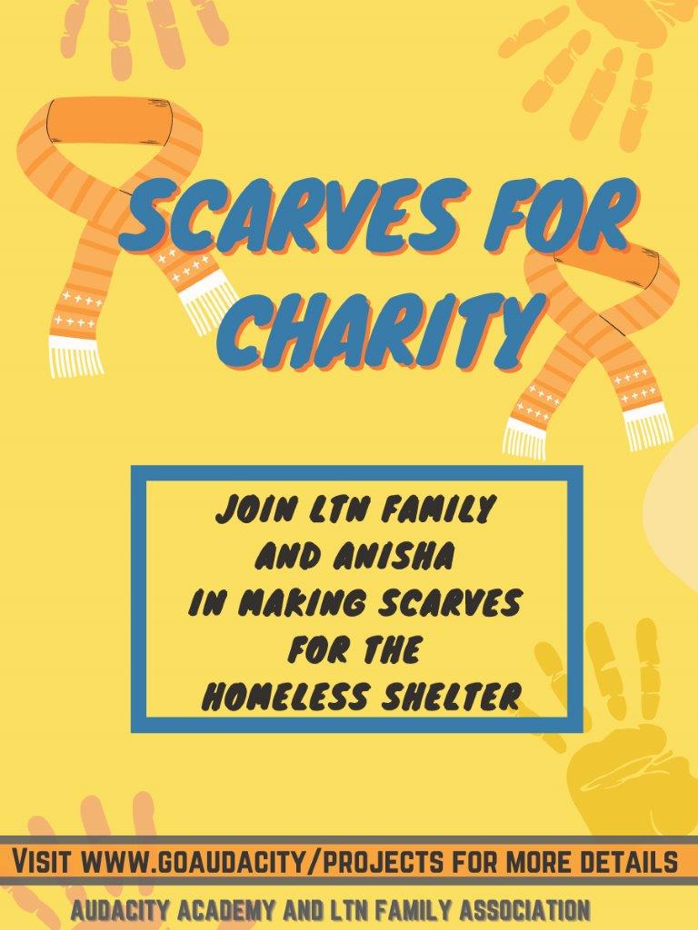 Scarves for Charity with Anisha Small