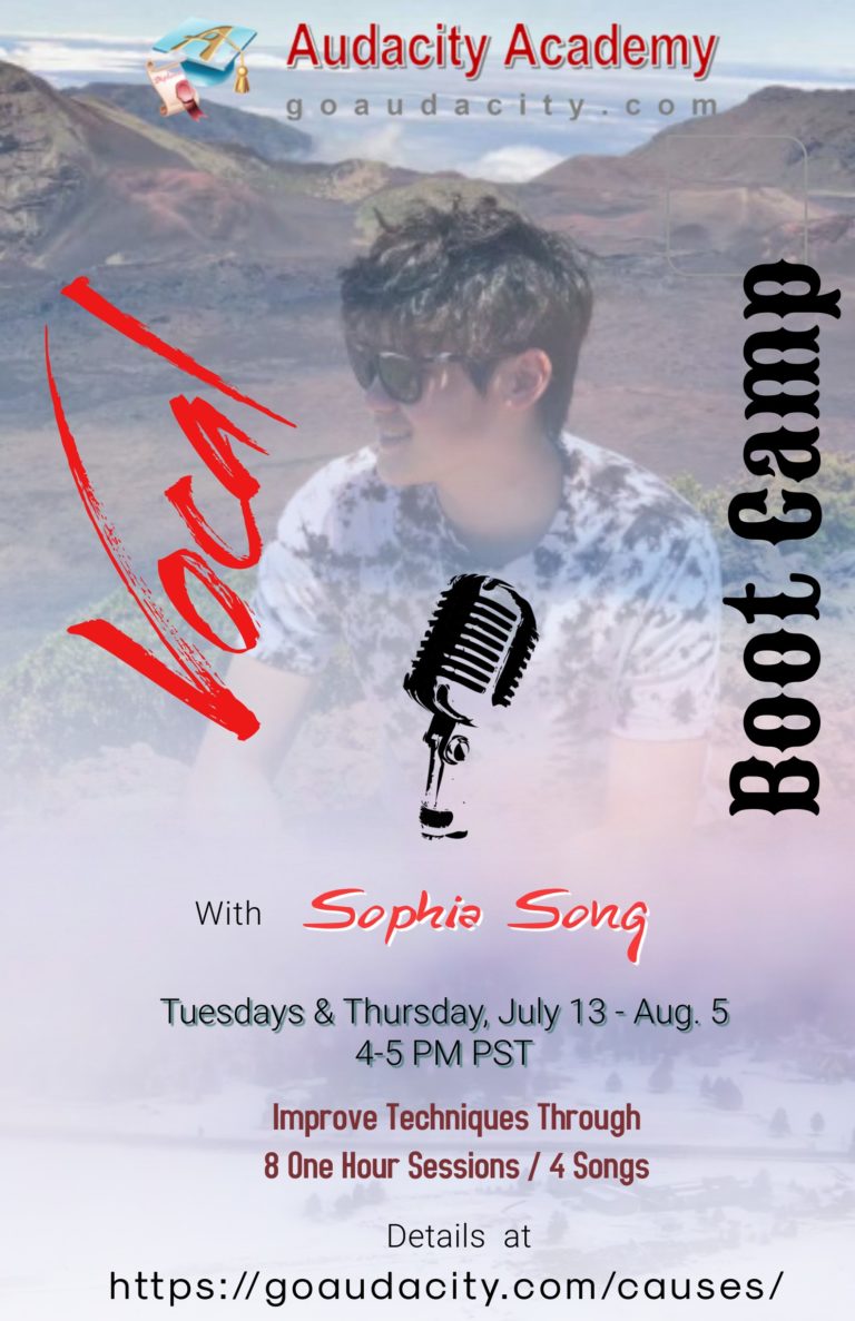 Vocal Boot Camp with Sophia Song